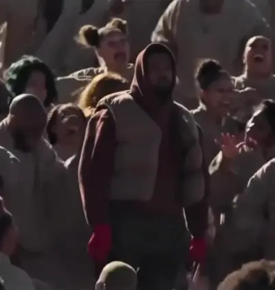 Kanye isolated meme template
