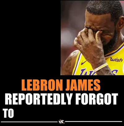 Lebron James Reportedly forgot to meme template