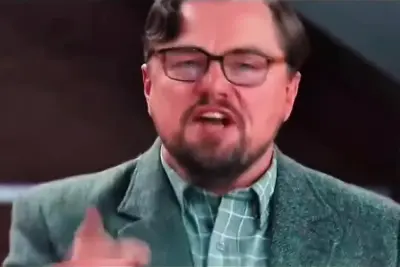 Leo Dicaprio (Don't Look Up) meme template