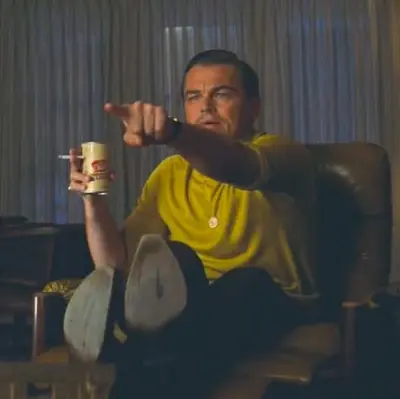 Leonardo DiCaprio pointing meme template