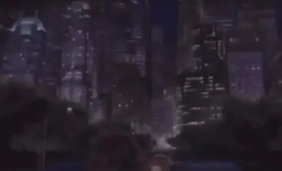 Lion looking out sunroof at NYC meme template