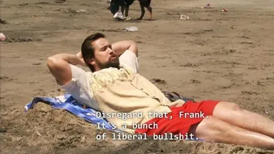 Mac on the beach meme template