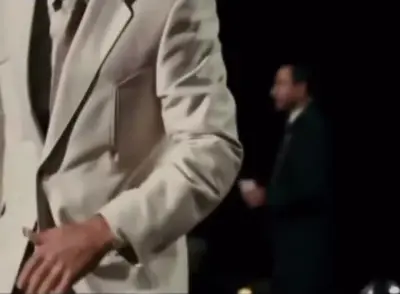 Macgruber walking out of car (Will Forte) meme template
