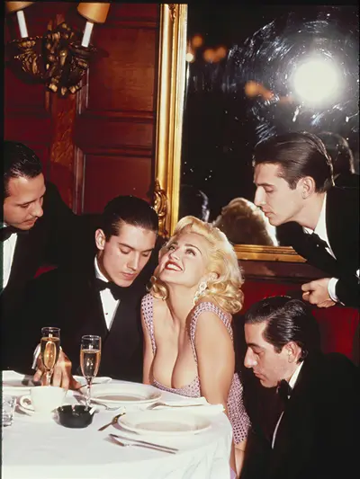 Madonna boobs meme template