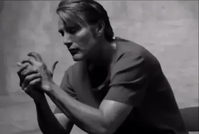 Mads Mikkelsen Nonchalant meme template