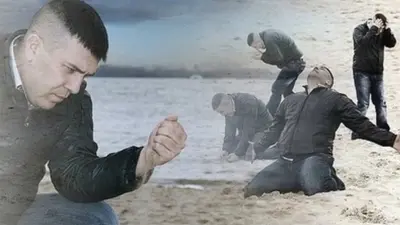 Man on the beach sad meme template