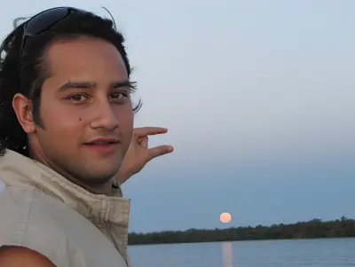 Man pinching sun meme template