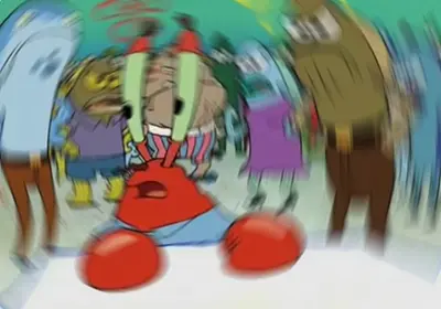 Mr. Krabs blur meme meme template
