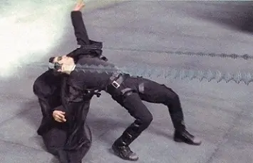 neo dodging a bullet matrix meme template