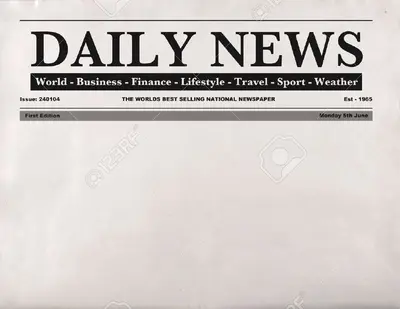 newspaper meme template