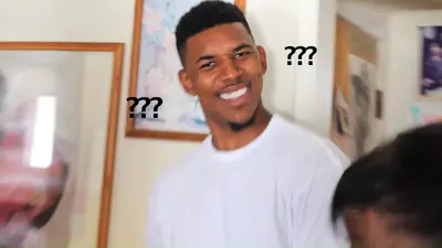 Nick Young confused face meme template