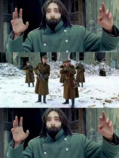 no disparen/ Dont shoot meme template