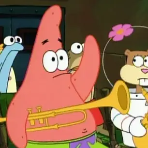 No Patrick meme template