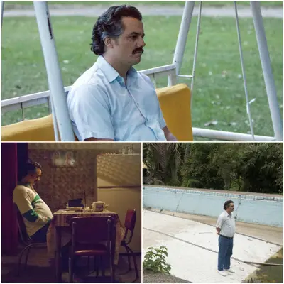 Pablo Escobar waiting sad meme template