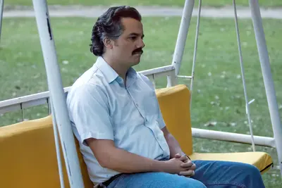 Pablo Escobar waiting meme template