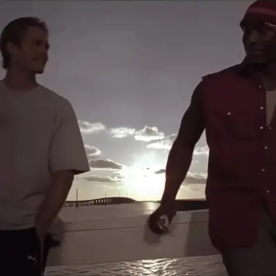 Paul Walker & Tyrese Gibson meme template