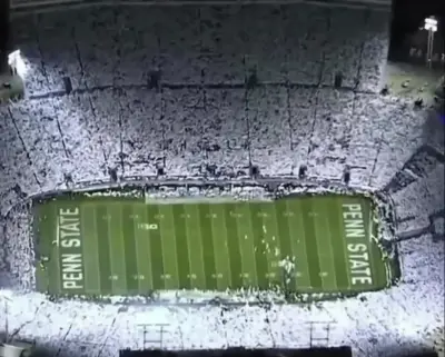 Penn State White Out meme template