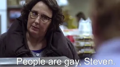 People are gay Steven meme template