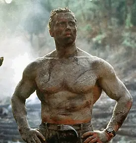 Predator meme template