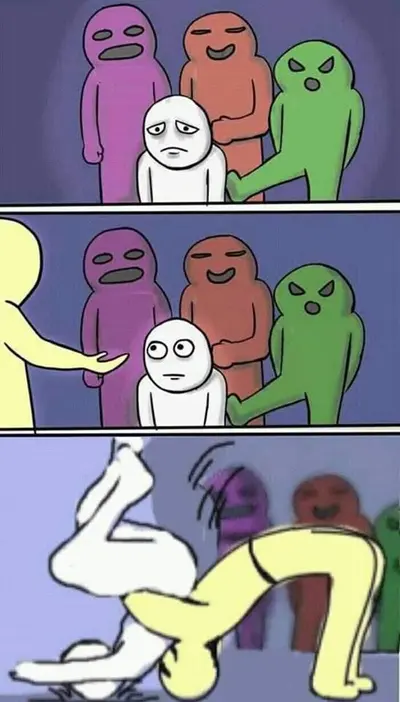 problems stress pain meme template