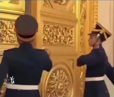 Putin walk in meme template