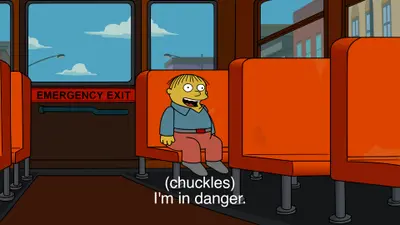 Ralph I'm in danger meme template