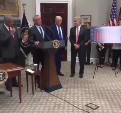 RFK Jr. Declaring War meme template