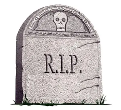 RIP meme template