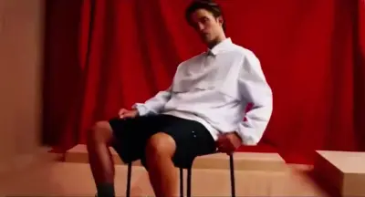 Robert Pattinson rizz meme template