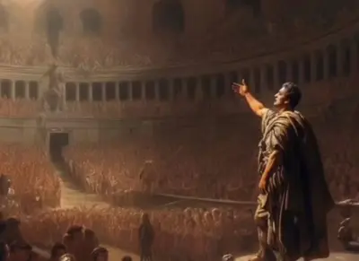 Roman legend meme template