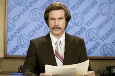 Ron Burgundy meme template