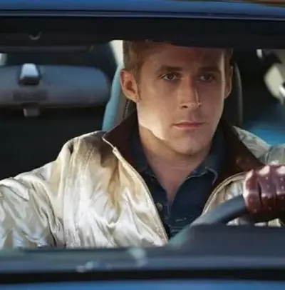 Ryan Gosling Driving meme template