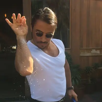 Salt bae original 02 meme template