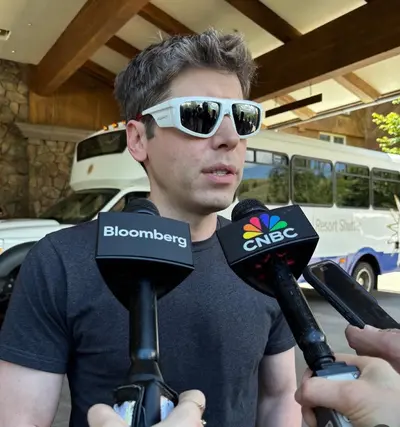 Sam Altman Interview meme template