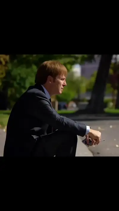 Saul Goodman down bad meme template
