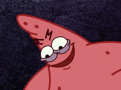 Savage Patrick evil meme template