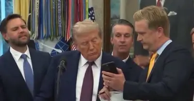 Showing Trump a meme meme template