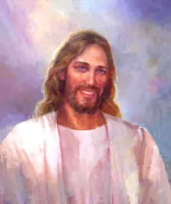 Smiling Jesus meme template