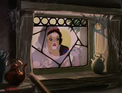 Snow white window blanche neige fenêtre meme template