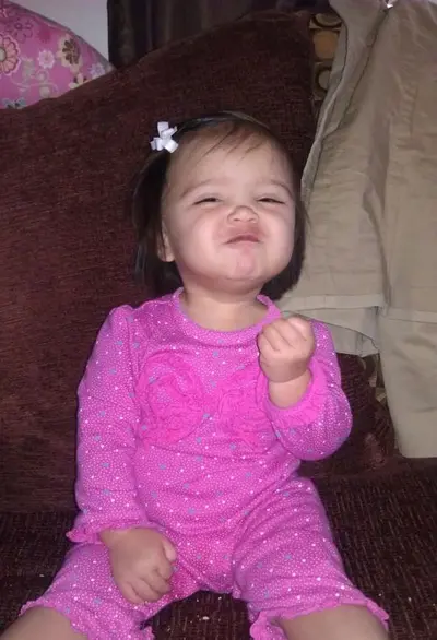 Success Kid Girl meme template