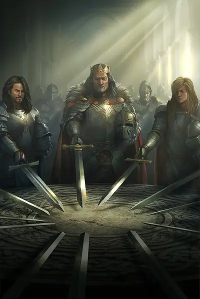 Swords united meme template