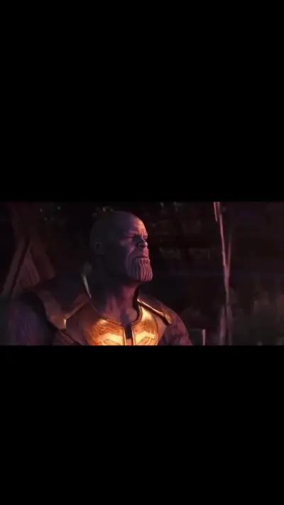 Thanos Looking Over Valley meme template