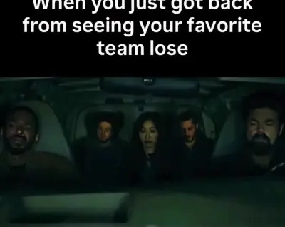 The Boys Driving in Car Scene meme template