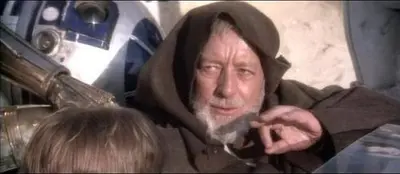 These Aren't The Droids You Were Looking For meme template