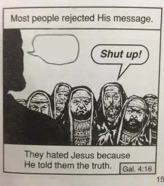They hated Jesus meme meme template