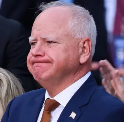 Tim Walz cooked meme template