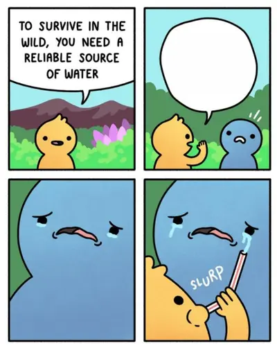 To survive in the wild safely endangered meme template