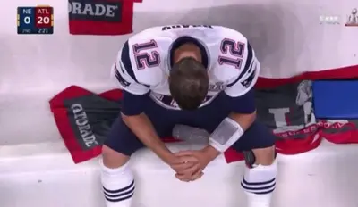 Tom Brady locking in meme template