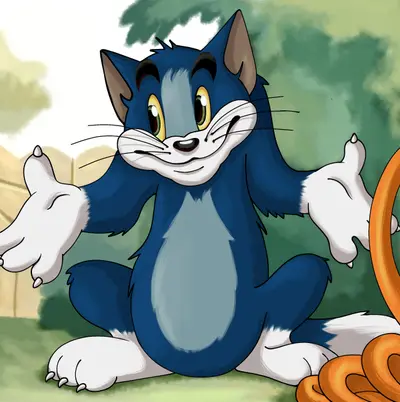 Tom shrugging meme template