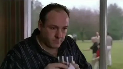 Tony Soprano Heart Attack meme template